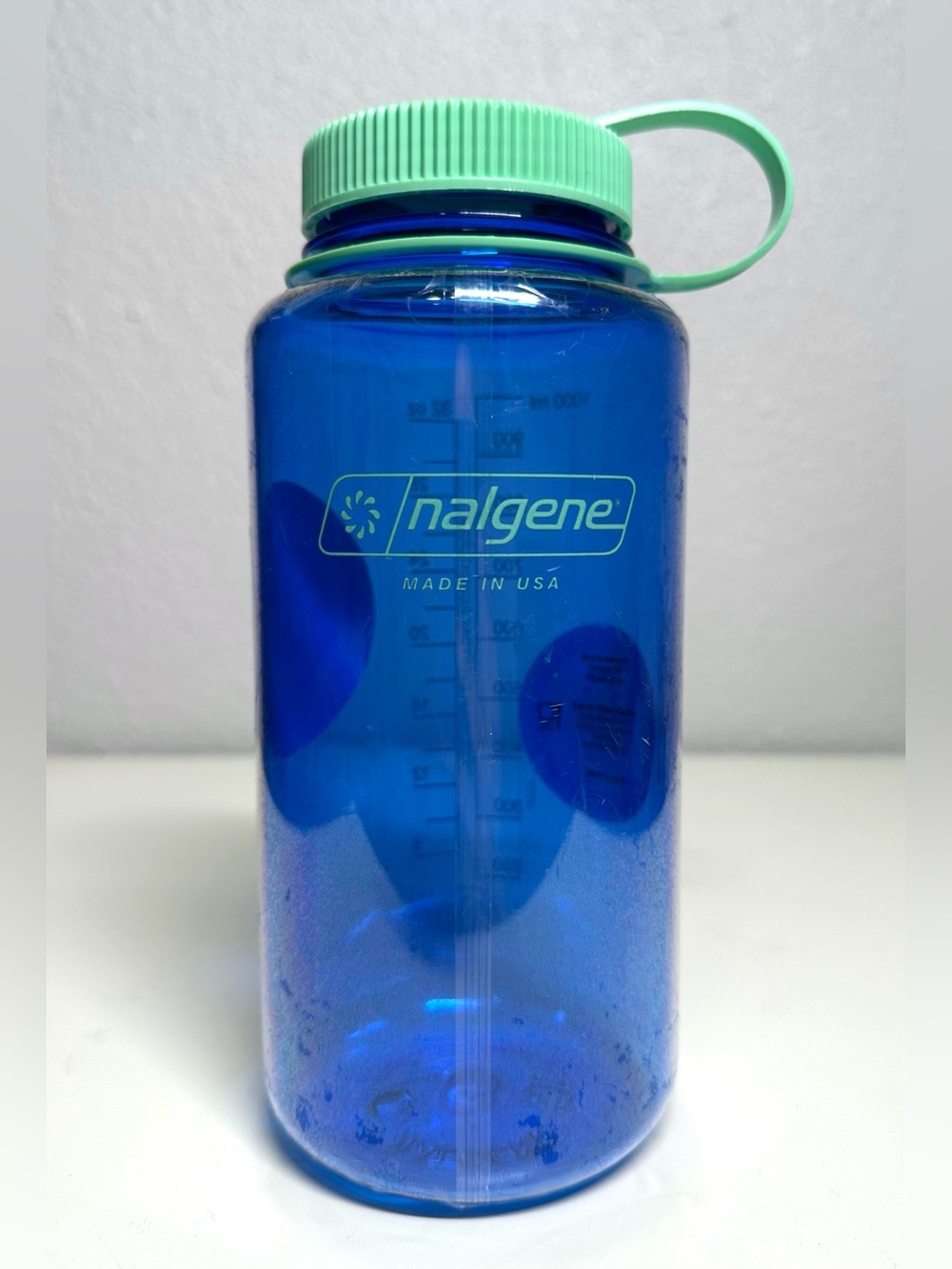 NWT Nalgene Sustain 32 Ounce Water Bottle BPA Free Lightweight Cornflower Blue